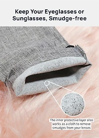 Miss A Linen Eyewear Pouch