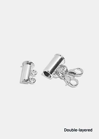 Miss A Necklace Clasp - Silver