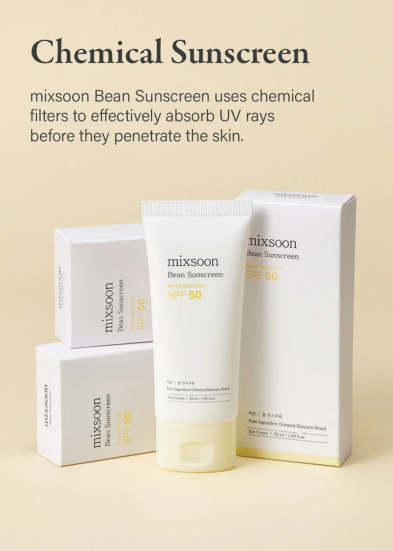mixsoon Bean Sunscreen 50ml