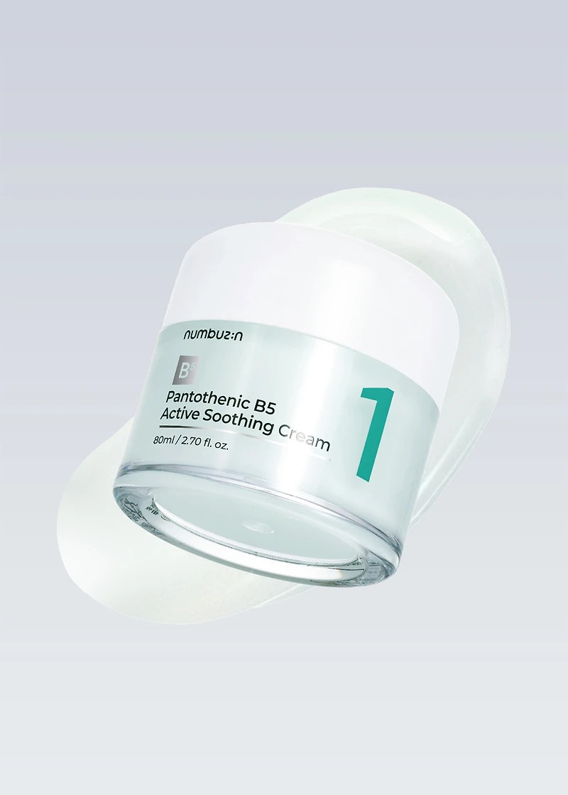 numbuzin No. 1 Pantothenic B5 Active Soothing Cream 80ml