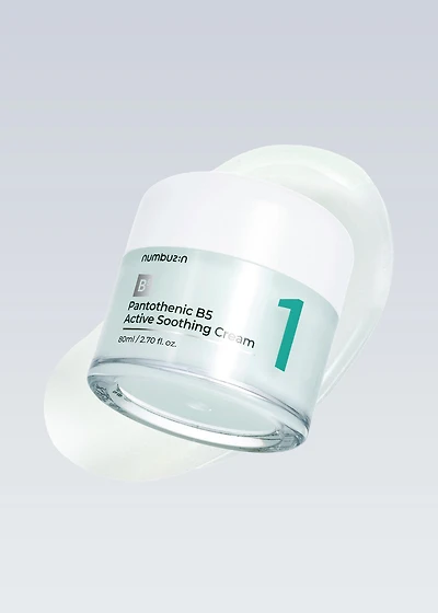 numbuzin No. 1 Pantothenic B5 Active Soothing Cream 80ml