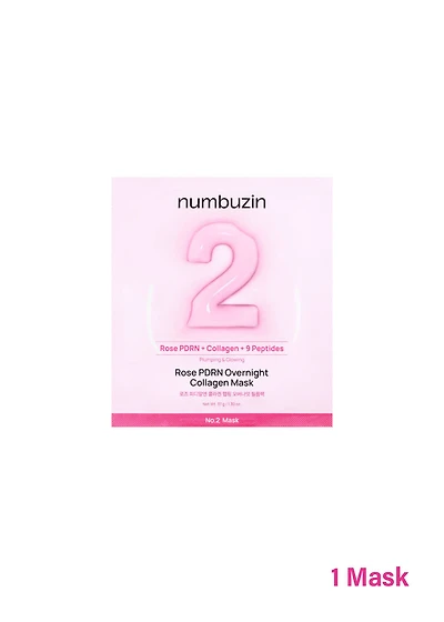 numbuzin No. 2 Rose PDRN Overnight Collagen Mask