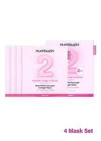 numbuzin No. 2 Rose PDRN Overnight Collagen Mask