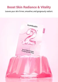 numbuzin No. 2 Rose PDRN Collagen Plumping Sheet Mask