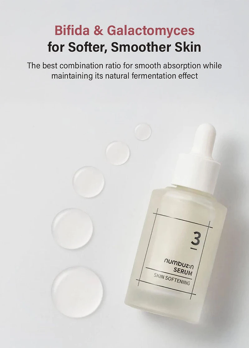 numbuzin No. 3 Skin Softening Serum 50ml