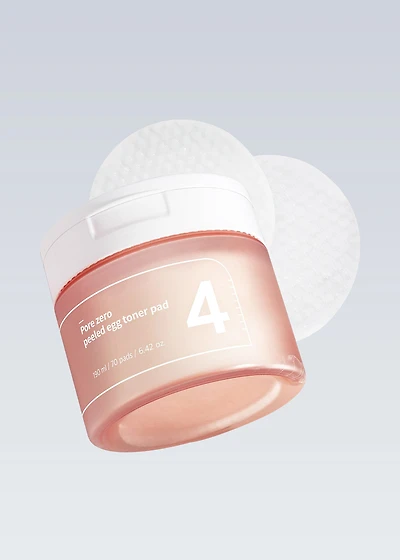numbuzin No. 4 Pore Zero Peeled Egg Toner Pad (70 Pads)