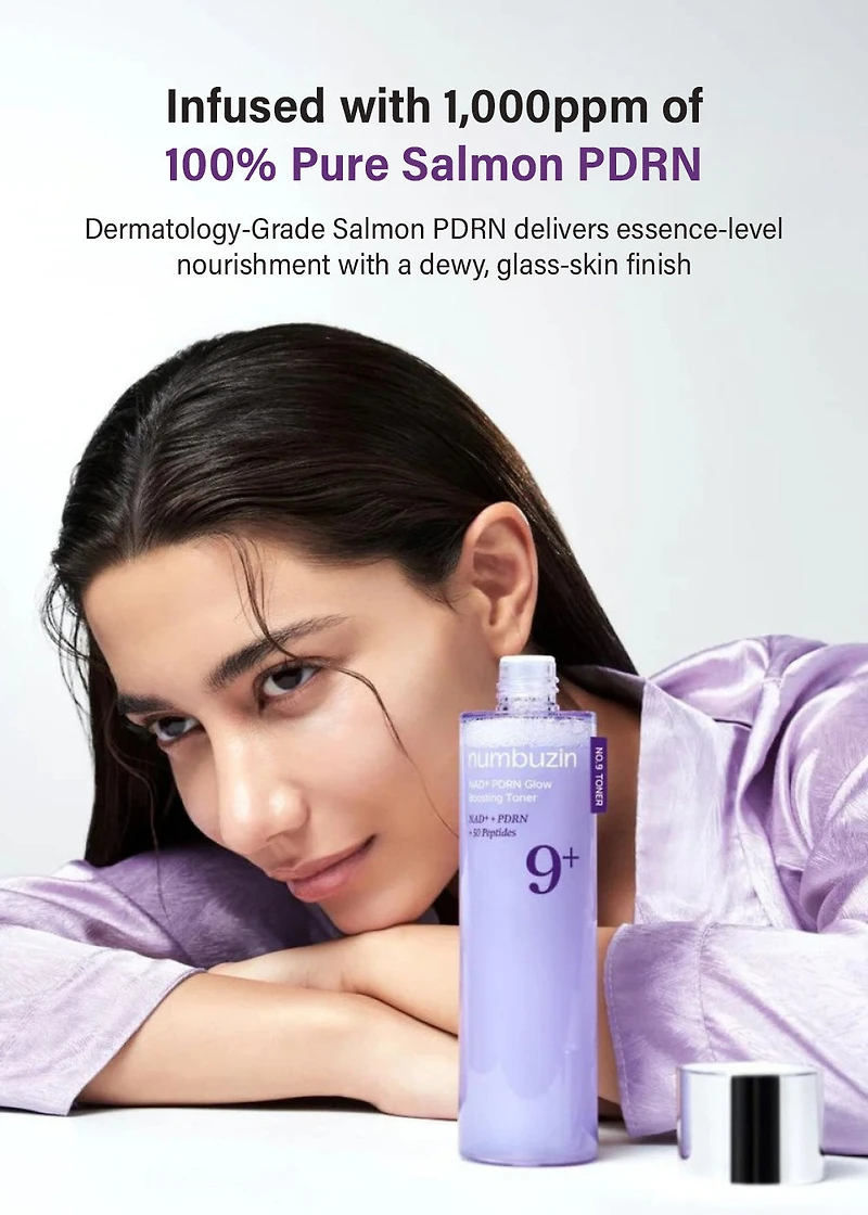 numbuzin No. 9 NAD+ PDRN Glow Boosting Toner 150ml