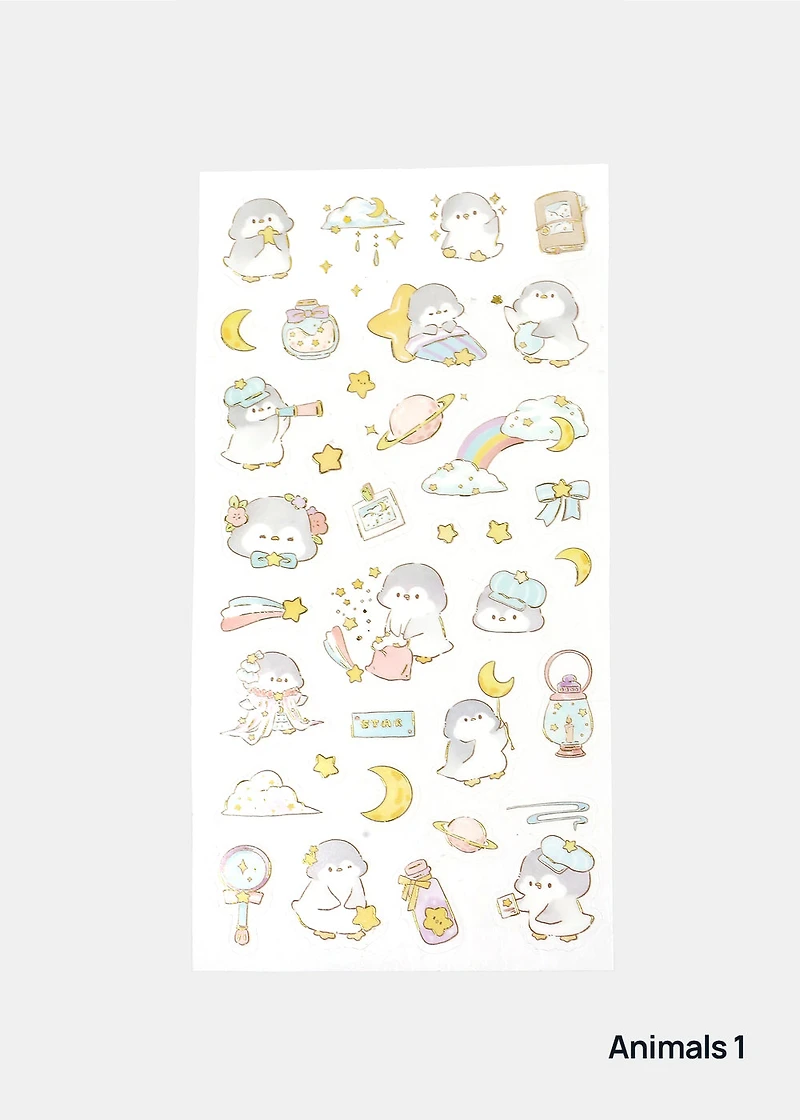 Official Key Items Sticker Sheet