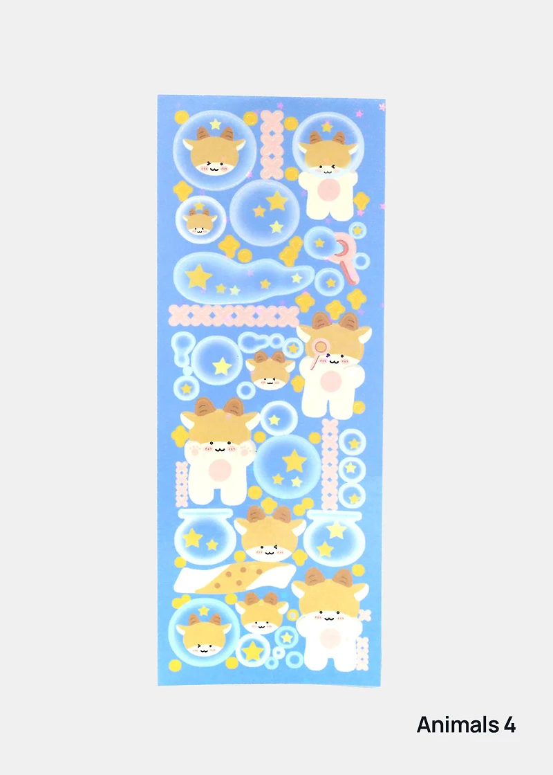 Official Key Items Sticker Sheet