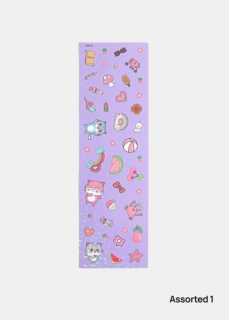 Official Key Items Sticker Sheet