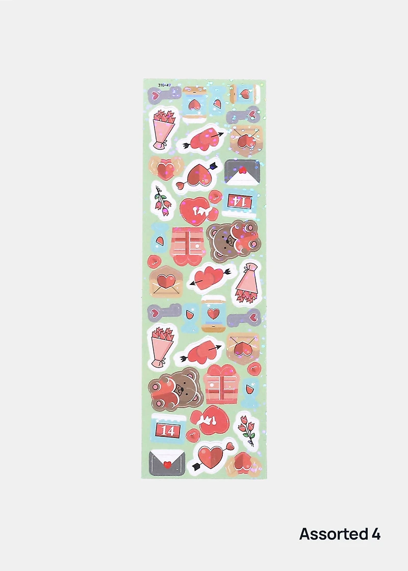 Official Key Items Sticker Sheet