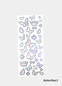Official Key Items Sticker Sheet - Butterfly