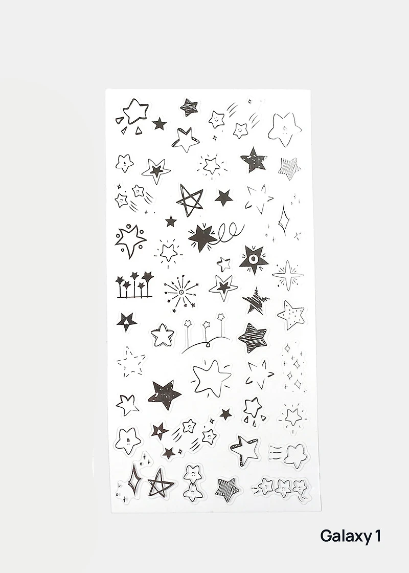 Official Key Items Sticker Sheet