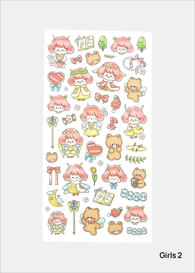 Official Key Items Sticker Sheet