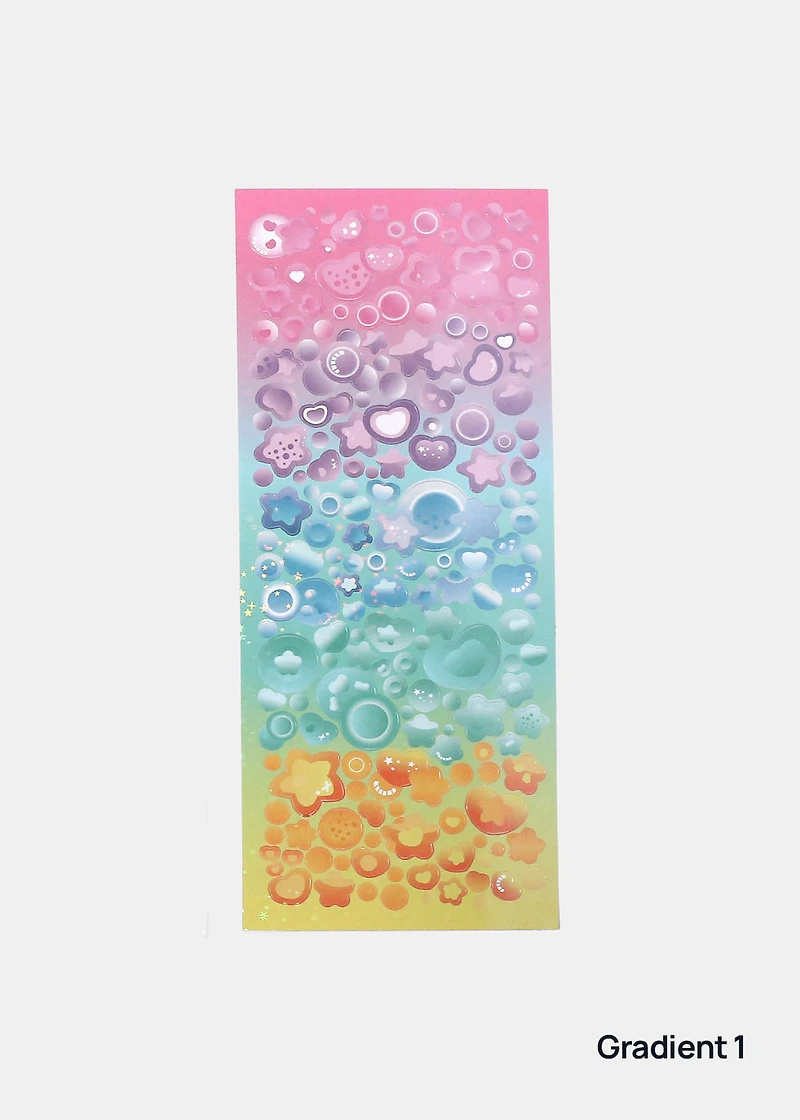 Official Key Items Sticker Sheet - Gradient