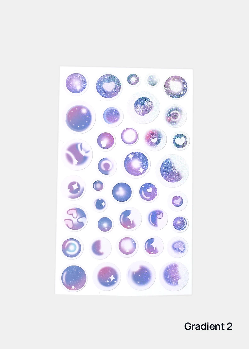 Official Key Items Sticker Sheet - Gradient