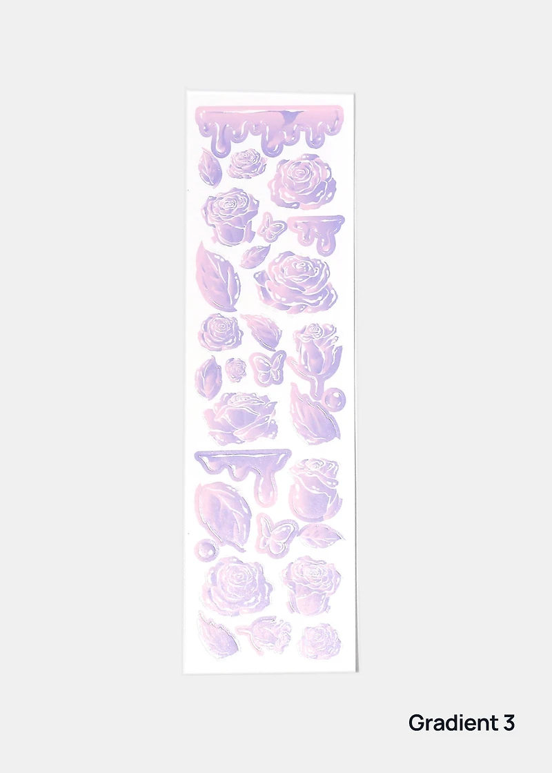 Official Key Items Sticker Sheet - Gradient