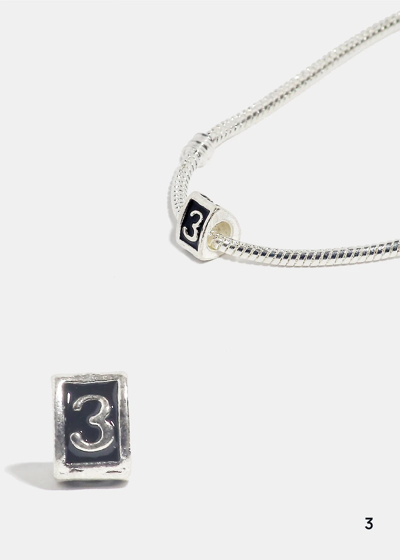Miss A Bead Charm - Numbers