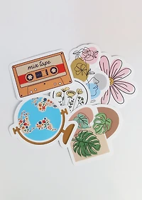 Official Key Items Sticker - Flower Globe