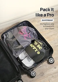 Official Key Items Travel Shoe Bag - Grey