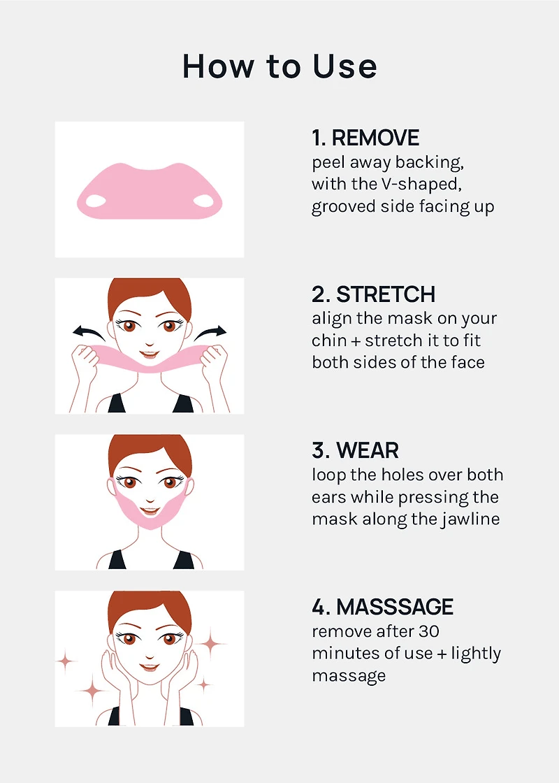 AOA Skin Chin Lifting Mask for V-Line Shaping