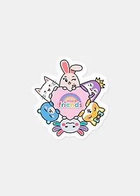 Official Key Items Sticker - Miss A Friends Love