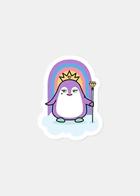 Official Key Items Sticker - Rainbow Poppie