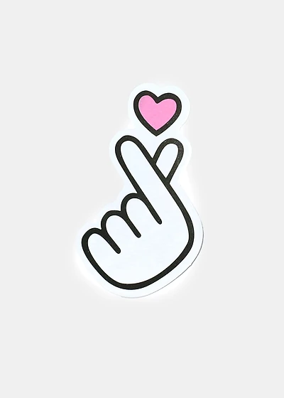Official Key Items Sticker - Finger Heart