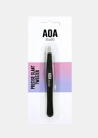 AOA Precision Slant Tweezer - Black