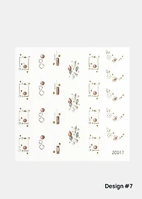 AOA 3D Nail Art Decals