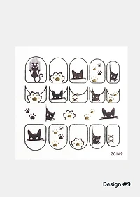 AOA 3D Nail Art Decals