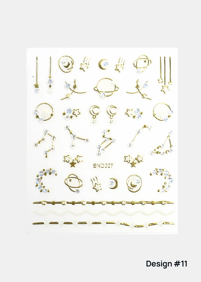 AOA 3D Nail Art Decals