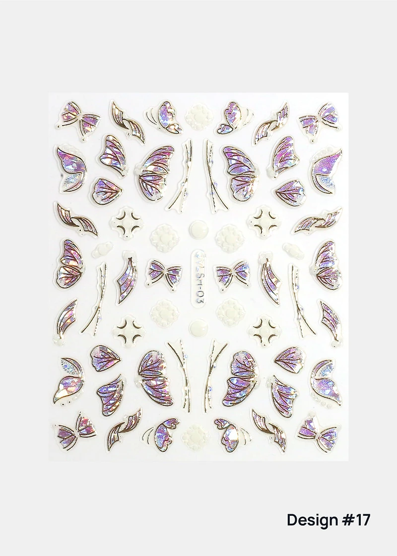 AOA 3D Nail Art Decals