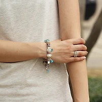 Miss A Bead Charm Foundation Bangle - Medium