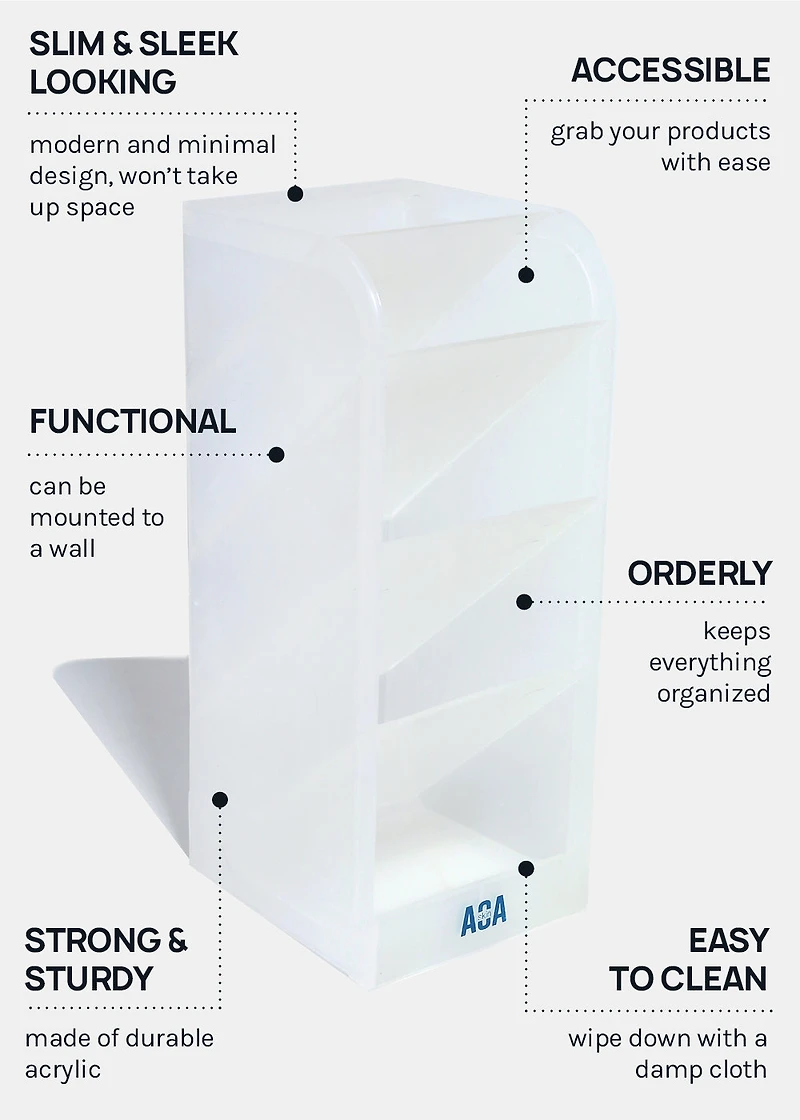 AOA Skin Storage Organizer