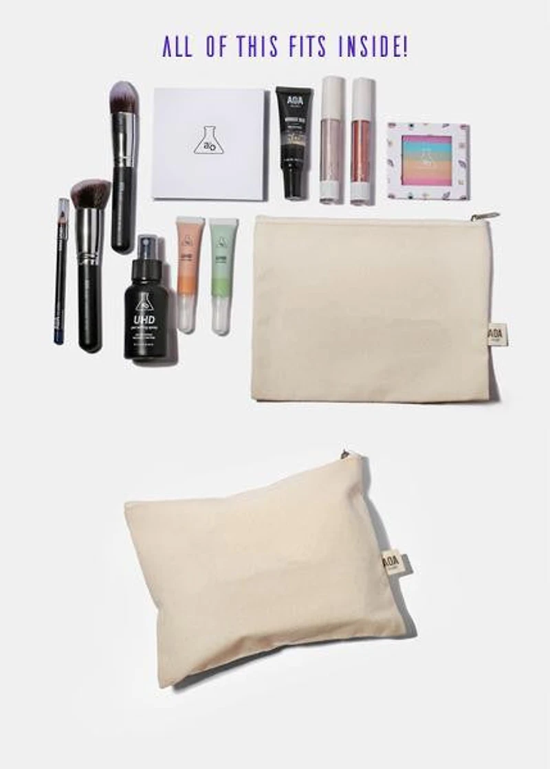 AOA Canvas Bag - Lash Stash