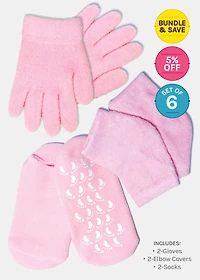 A+ Gel Lined Moisturizing Spa Sock