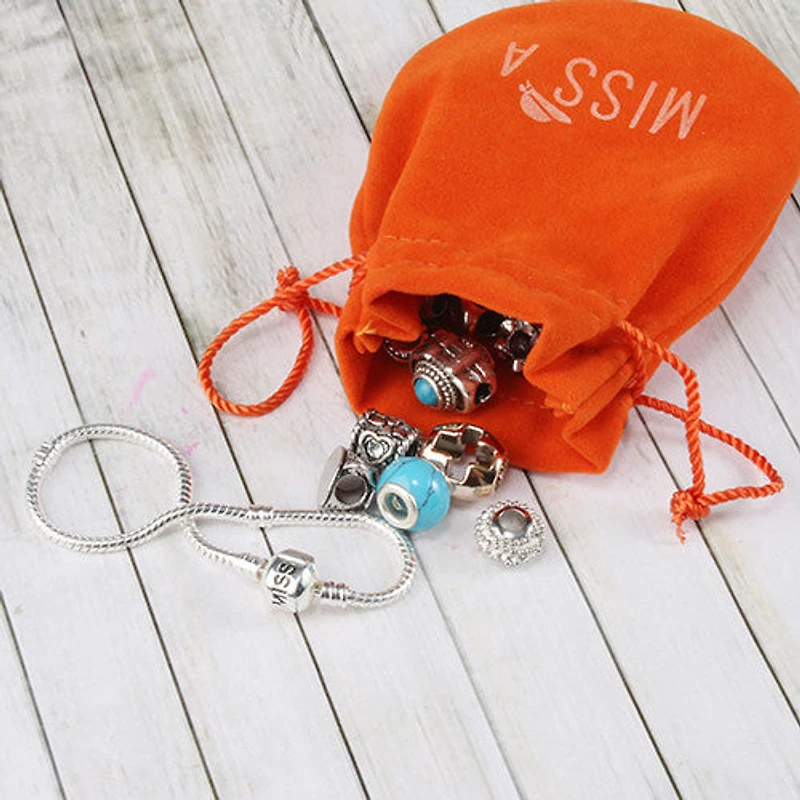 Miss A Bead Charm Foundation Bangle - Medium