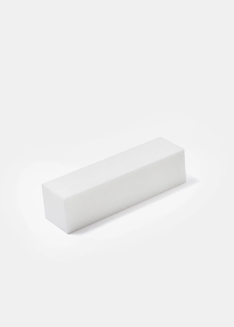 White Nail Sanding Block