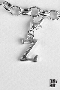 Letter Z Dangle Charm