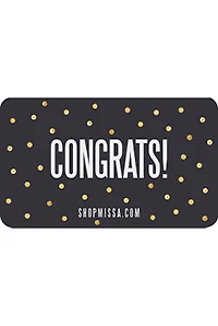 Congrats Gift Card