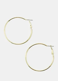 Gold Hoop Earrings