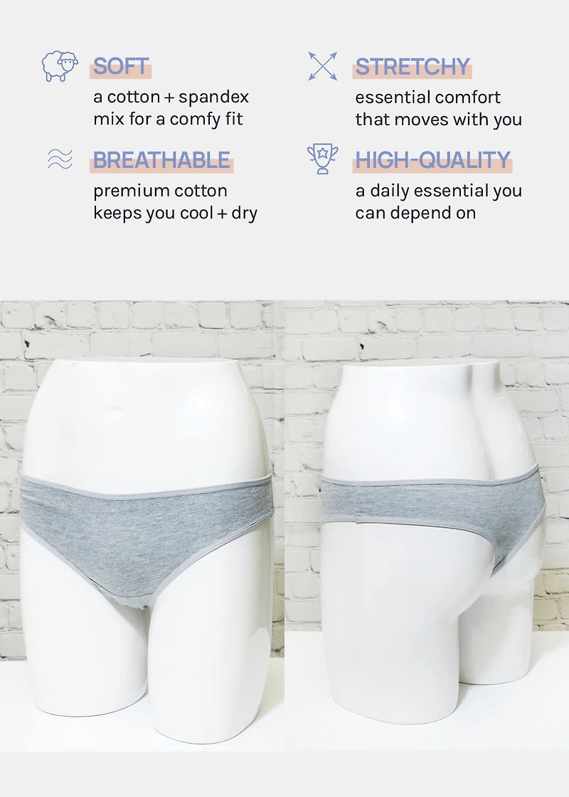 Her. Cotton Stretch Thong