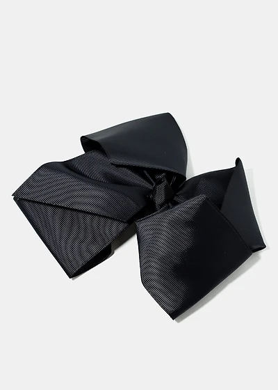 Large Black Hair Bow