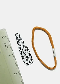 9 Piece Hair Tie and Clip Set