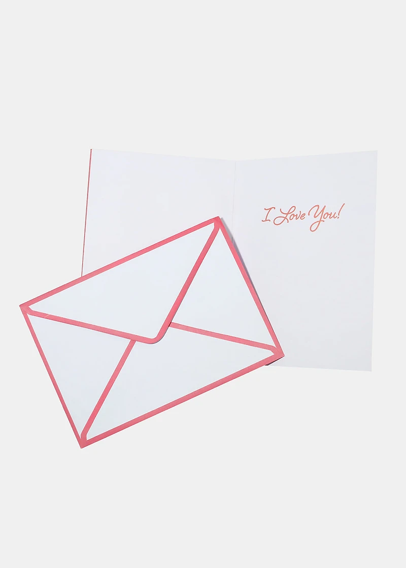 I Love You Heart Greeting Card