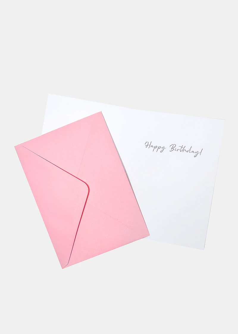 Best Wishes Cake Greeting Card