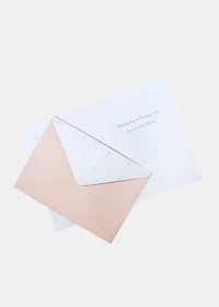 Happy Birthday Pink Cake Greeting Card