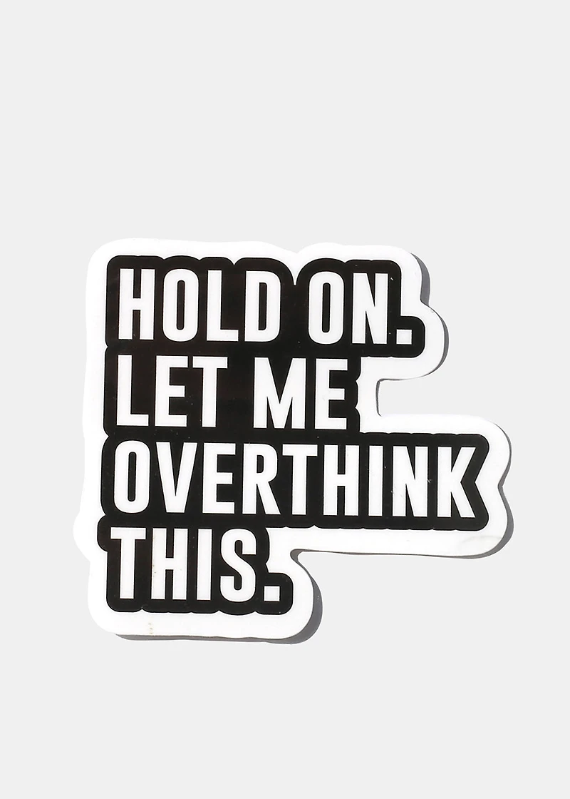Official Key Items Sticker - Overthink It