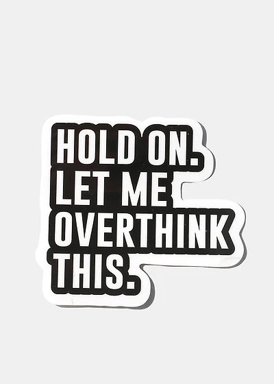 Official Key Items Sticker - Overthink It